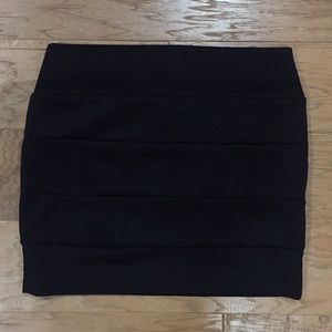 Black Mini Skirt